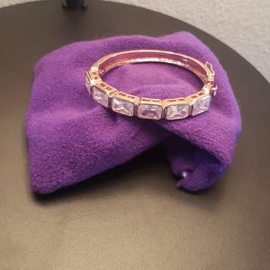Rose colored bracelet